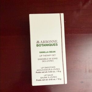 Arbonne Botanicals Vanilla Bean Lip Therapy Set - Cream